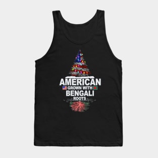 Christmas Tree  American Grown With Bengali Roots - Gift for Bengali From Bangladesh Tank Top